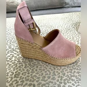 Marc Fischer Adalyn Blush Pink Wedges. Have never been worn